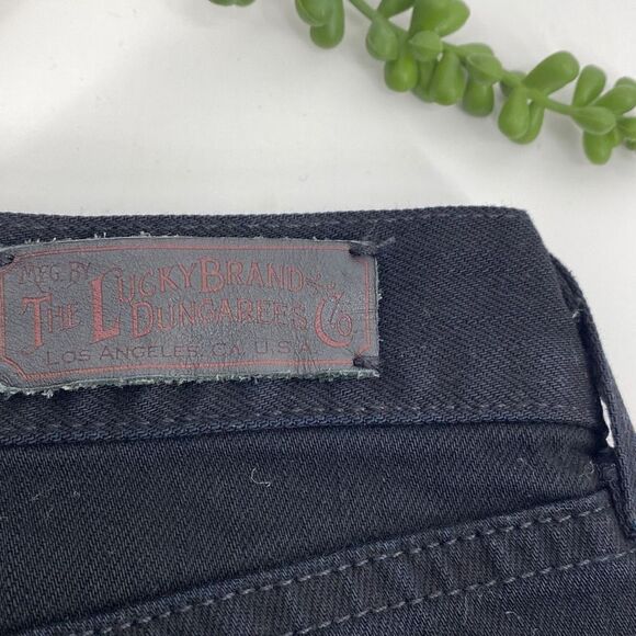 Vintage Lucky brand Sweet N' Low Flare Jeans Black 6/28 - Picture 6 of 12